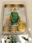 Saint Patrick Shamrock Rosary New In Package Irish Rosary 