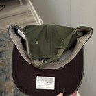 Cat Olive Men s Adjustable Baseball Cap With American Flag Patch
