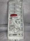 Rubbermaid Easy Quick Release Ice Cube Tray White Freezer Bpa Free Plastic New