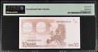 European Union   Greece  P2y  2002  10 Euro  Sign  W f  Duisenberg  Pmg67epq