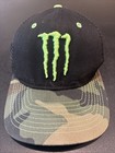 Kurt Busch Monster Energy Mesh Snapback New Era Hat Haas Racing Nascar  41 Cap
