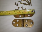 Singer Treadle Sewing Machine Cabinet Replacement Hinges   Screws Brass