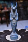 A Rare Egyptian Antiquities Of Authentic Pharaonic Statue Egyptian God Anubis Bc