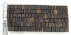 Vintage Letterpress Wood wooden Printing Type Block Typography 112pc 16mm tp-250