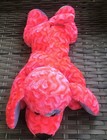 Vintage Shalom Toy Co Stuffed Pink Purple Puppy Dog Floppy Plush 20    Patch Eye