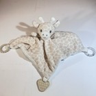 Dreamgro Giraffe Plush Baby Security Blanket Lovey Beige white Dk10360