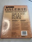 Ilford Galerie Professional Inkjet Smooth Pearl Photo Paper 25 Sheets 8 5 X 11   