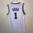 Stitched Space Jam Bugs Bunny Tune Squad Basketball Jersey Mens L