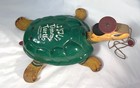 Vintage Fisher Price Musical Toy Not Working Timmy Turtle 1950s Vintage Pull Toy