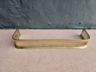 Brass Decorative Fire Fender Original Condition