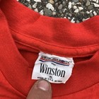 Vintage 90s Winston Cigarettes Red Gold Eagle Pocket T-shirt Men   s Size Xl