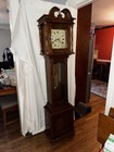 The New England Clock Company Abel Cottey Ne 108 Wood Chime Grandfather Clock