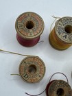 Corticelli Vintage Silk Thread Wood Spools