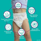 Pampers Pull On Cruisers 360   Fit Disposable Baby Diapers - Size 3 To 7