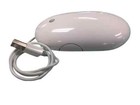 Apple A1152 Wired Usb Mighty Mouse Mb112ll b - Tested  Optical  White