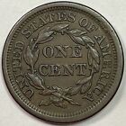 1853 State B N19 Braided Hair Large Cent Nice Almost Uncirculated Au  Coin 15069