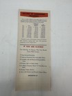 Vintage 1948 Farmers Automobile Insurance Brochure  24fc 