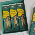Vintage Dixon Ticonderoga Pencils  1388 Vintage Box 50th Anniversary 3 Unopened 