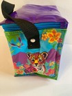 Vintage Lisa Frank Hunter Leopard Lunch Box bag 8x6x5