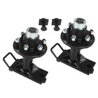 2 Pcs Superior Shipping Container Wheels 6x 5 5 Lug Bolt-on Spindle Kit