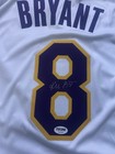 Kobe Bryant Los Angeles Lakers  8 Autographed Jersey Psa dna Authenticated