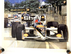 1997 Belle Isle Detroit Grand Prix Poster 30  X24  Shell Indycar Race Cart