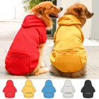 Pet Dog Clothes Plaid Hoodie Warm Winter Coat Sweater Puppy Cat Jacket Xs-5xl