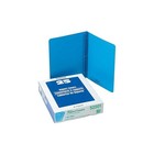 Oxford Report Cover 3 Fasteners Panel And Border Cover Letter Light Blue 25 box