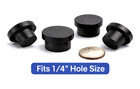 1 4  Silicone Rubber Hole Plugs Push-in Auto Body Panel Firewall 25 Pack