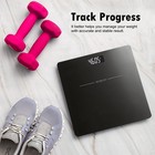 Digital Bathroom Scale For Body Weight Loss Watchers Electri Scales  50g 0 1lb D