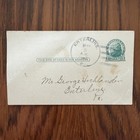 Enterline Pennsylvania Postal Card 1917 Wayne Township Road Tax