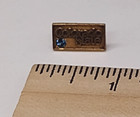 Colorado State Blue Accent Small Tack Pin Marked 10 10