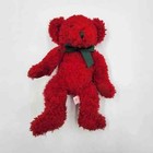 Vintage Russ Berrie Redford Red Christmas Teddy Bear
