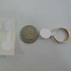 1000 Blank Jewelry White Gummed Ring Price Tag Lg