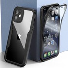 For Iphone 17 16 15 14 13 Pro Max Screen Protector Case Full Body Cover Clear