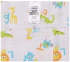 Unisex Baby Cotton Flannel Burp Cloths Abc Pattern One Size Soft   Absorbent