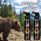 Feloiy 11 Oz  Bear Repellent Survival Spray Deterrent 30ft With Spray Bag