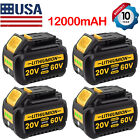 For Dewalt Dcb609-2 Dcb612-2 20v 60v Max Flexvolt 12 Ah Lithium Ion Battery