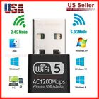 Usb Wifi Wireless Ac1200 Mbps Adapter Dongle Usb 3 0 Network Card For Pc Laptop