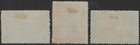 British Guiana 1899 Two Cents Surcharge Set