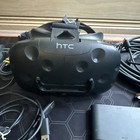 Htc Vive Virtual Reality Headset With Link Box   Cables     Black