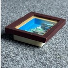 Vintage New York City Fridge Magnet 3d Framed Cityscape Statue Liberty Chunky
