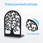 Book Ends  Bookends For Shelves  Tree Book End To Hold Books  Metal Bookend Stop