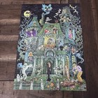 1973 Vintage Springbok Jigsaw Puzzle House On Haunted Hill Rare Complete 
