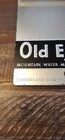 Rare Old Export Beer Sign Rog Glass Mirror 1940 s Cumberland Brewing Co Md 