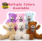 Giant Teddy Bear 4 Feet adorable And Cuddly Big Teddy Bear Stuffed Animal 47   P