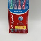 Colgate Extra Clean Full Toothbrush With Power Bristles  Medium  4 Count