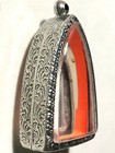 Stainless Steel Case casing Amulet Phra Lp Thai Buddha Pendant C1002 1 H4 8 W3cm