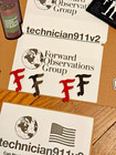 Forward Observations Group F Laser Cut Patches Set Black Multicam And Red Fog