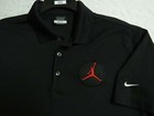 M-3xl Air Jordan Black Nike Dri-fit Jumpman Men s  84a Polo